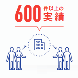 600件以上の実績